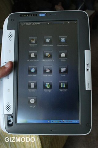 Illustration for article titled Hands On With The Intel Convertible Classmate